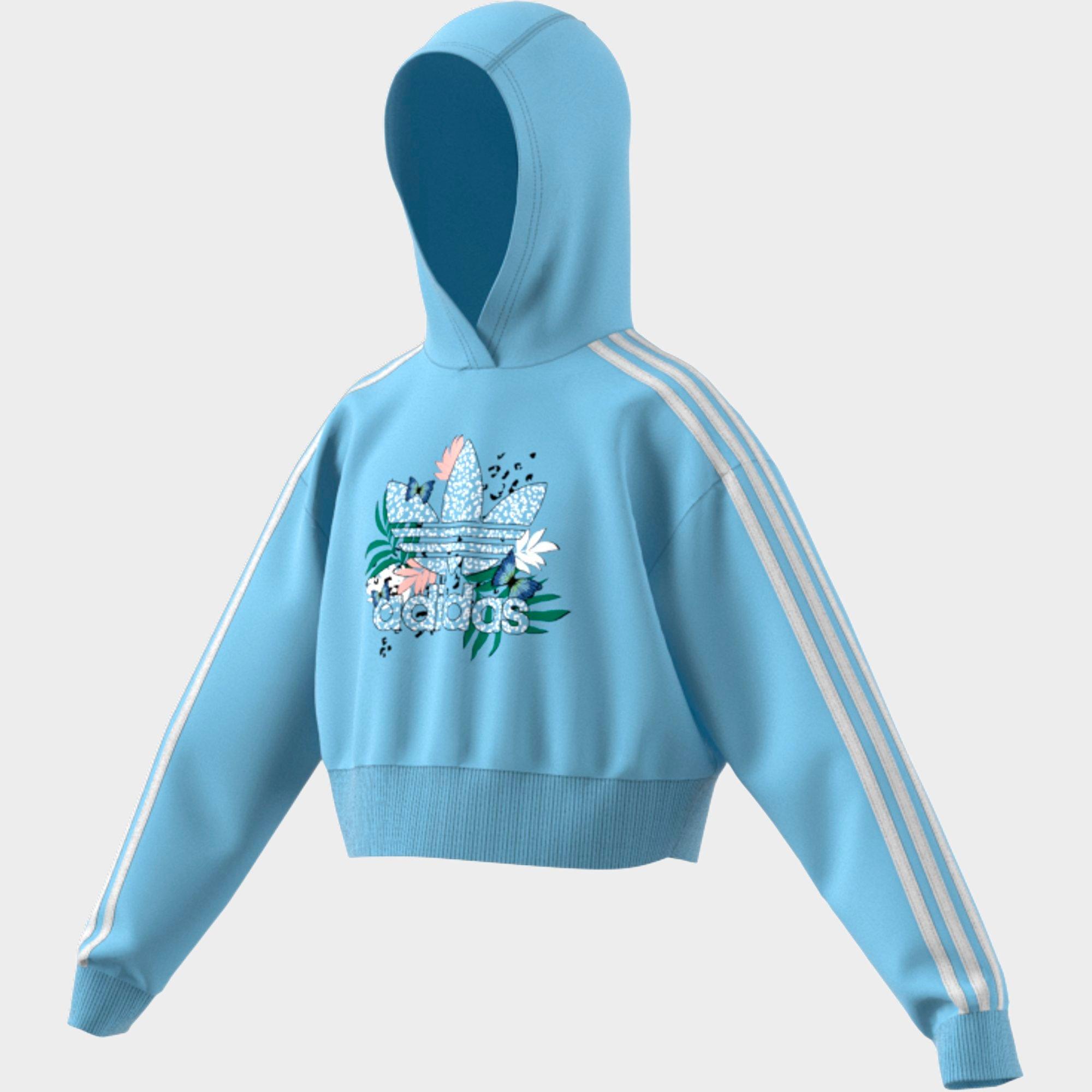 adidas her studio cropped hoodie