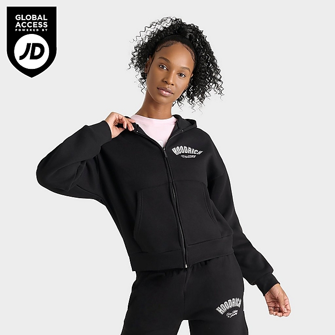 Women's Hoodrich Cherish Bling Full-Zip Hoodie| JD Sports Women's Hoodrich Cherish Bling Full-Zip Hoodie| JD Sports