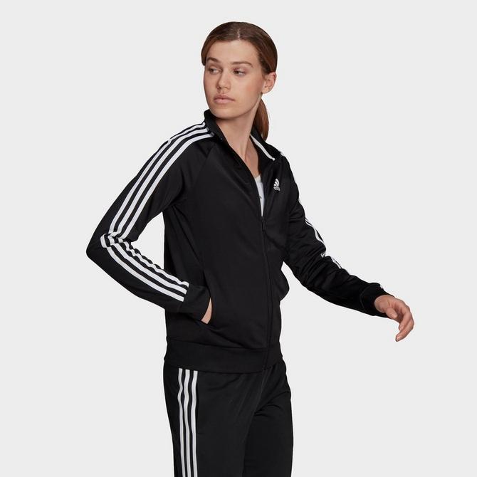 Womens black 2024 adidas track jacket