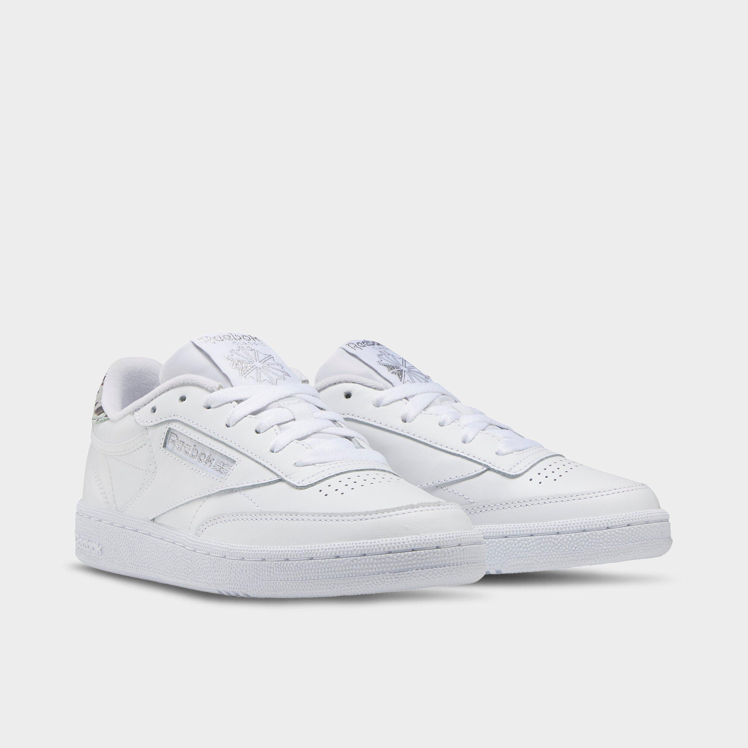 reebok club c silver