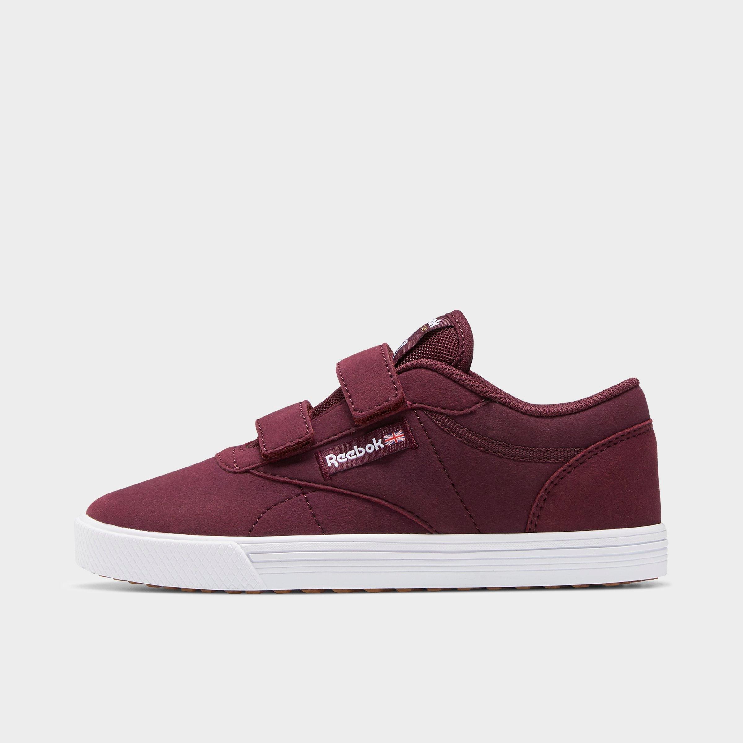 maroon reebok classics