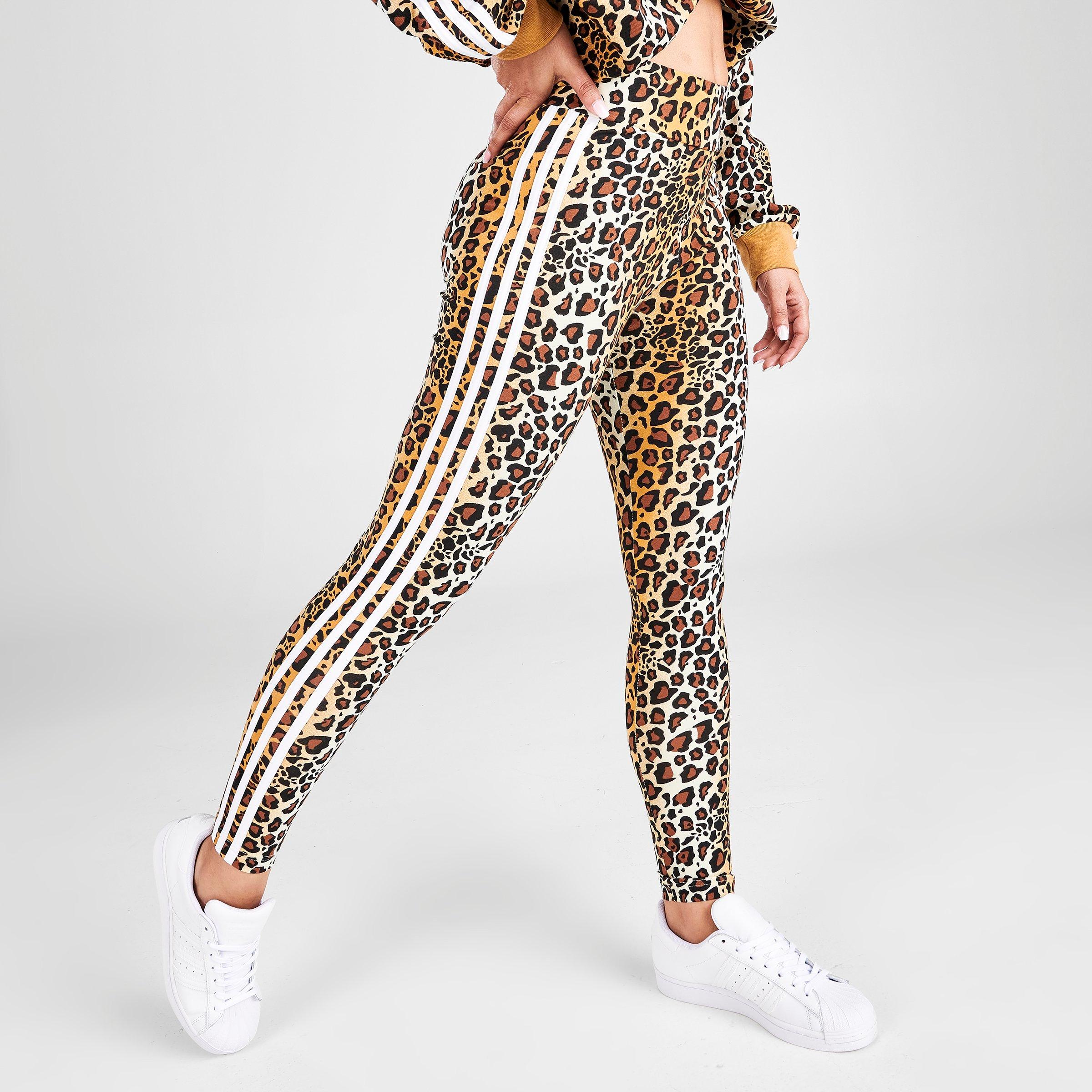 adidas leopard print leggings