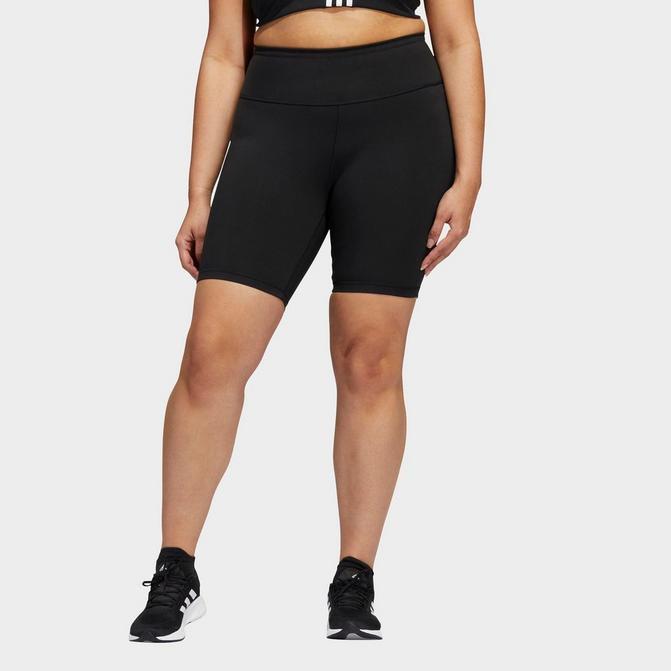 Women s adidas Optime Training Bike Shorts Plus Size