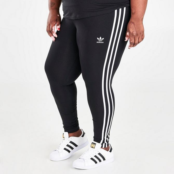 Adidas three stripe legging best sale