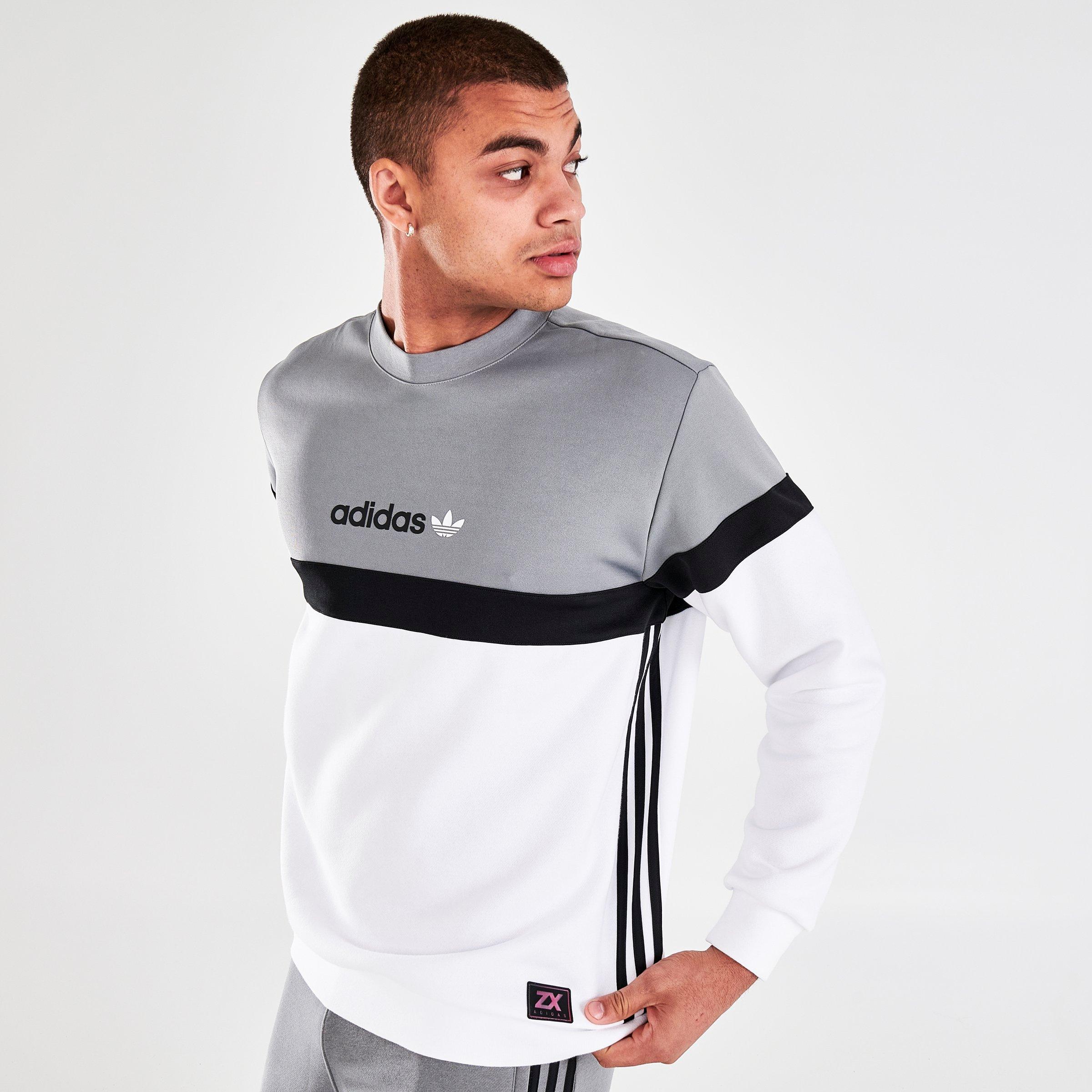 adidas originals zx crew sweatshirt