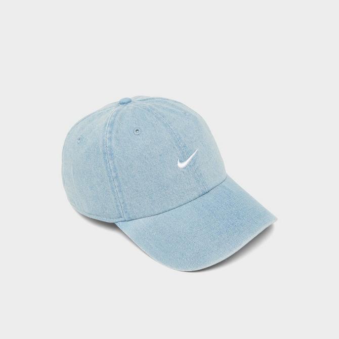 Nike Club Unstructured Denim Strapback Hat | JD Sports