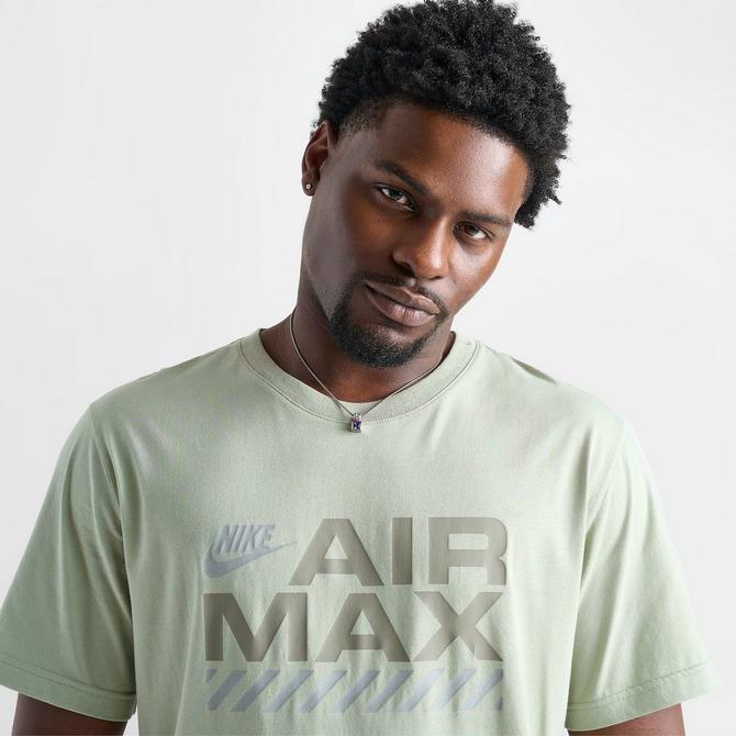 Nike Men s Sportswear Air Max Graphic T Shirt in Green Jade Horizon Size Small 100 Cotton