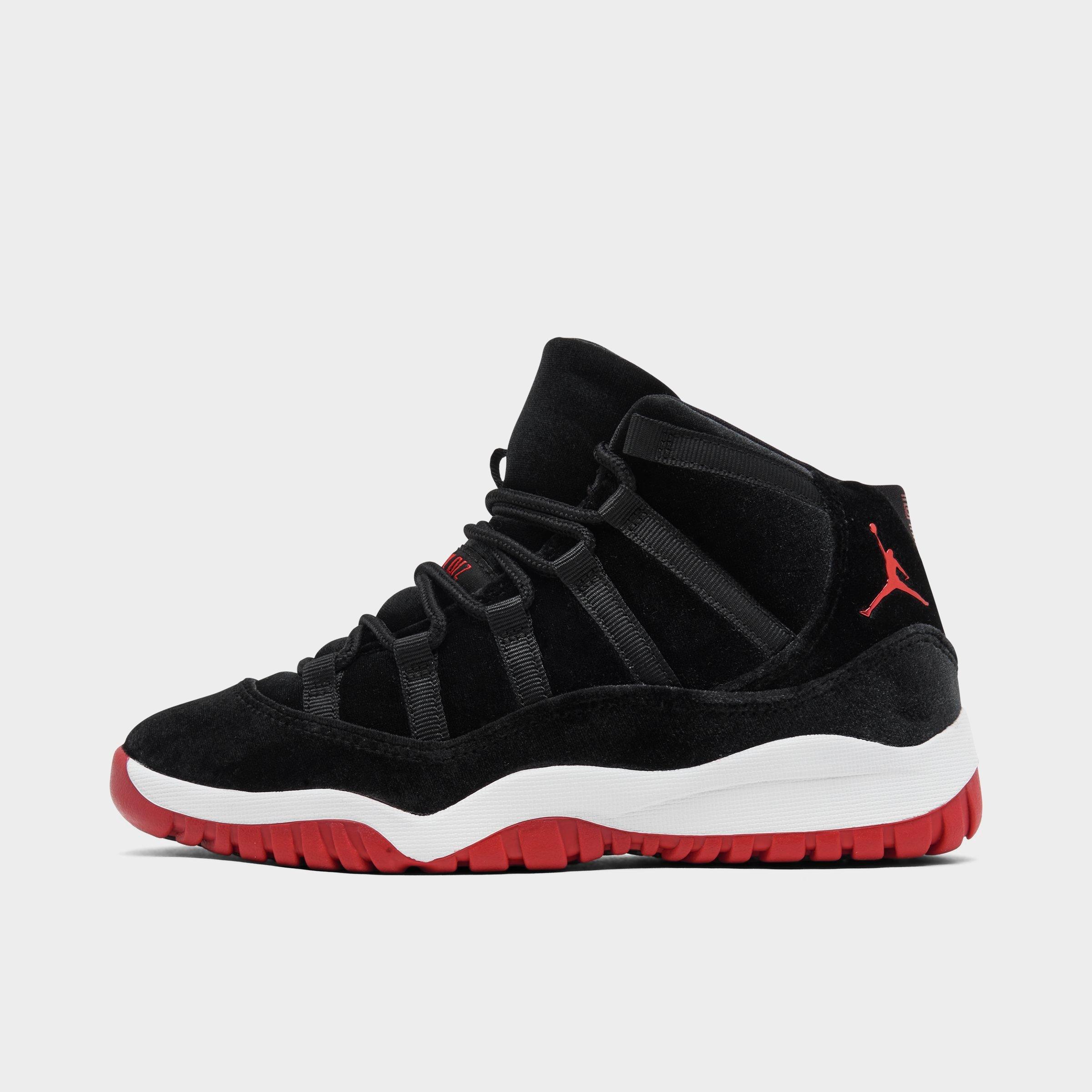 Jordan retro 11 red kids outlet