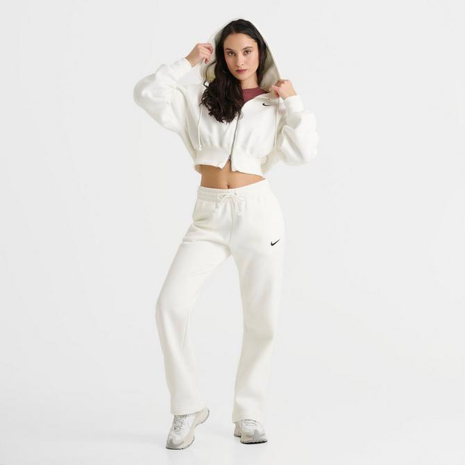 Women's Nike Sportswear Phoenix Fleece Crop Full-Zip Hoodie