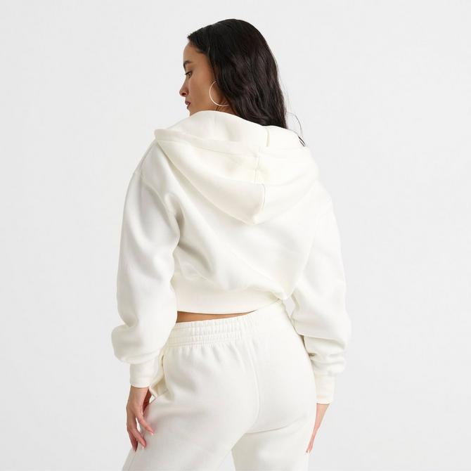 Women's Nike Sportswear Phoenix Fleece Crop Full-Zip Hoodie