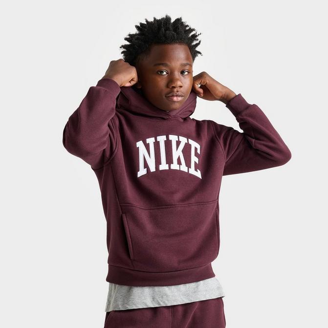 Burgundy hoodie fashion kids