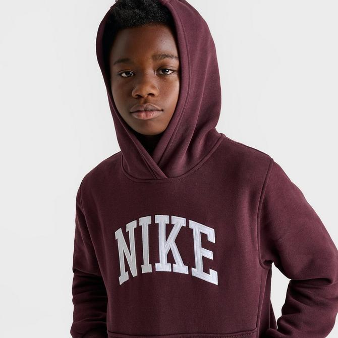Burgundy nike sweater clearance