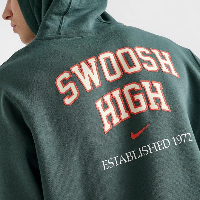 Men s Nike Sportswear Club Fleece Swoosh High Graphic Fleece Hoodie