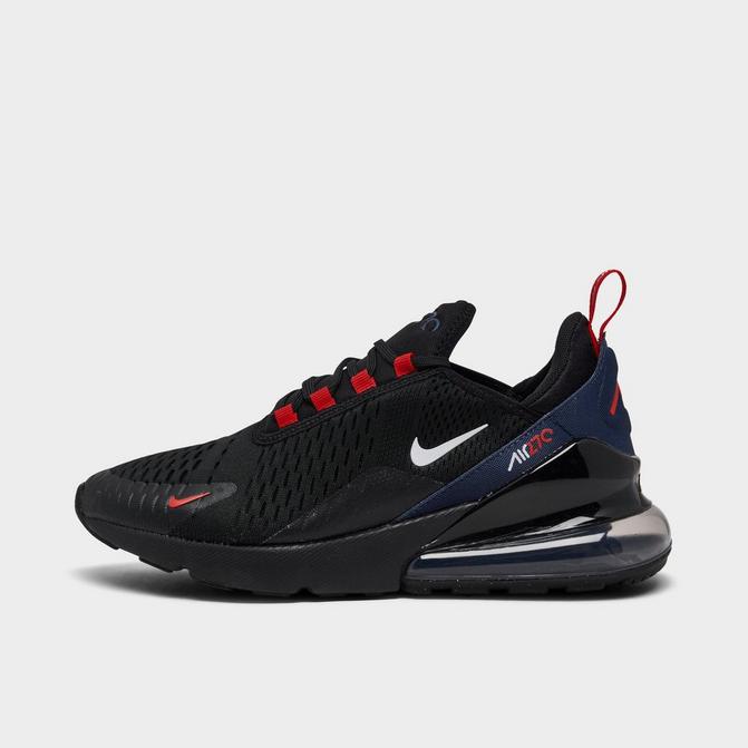 Nike Big Kids Air Max 270 Casual Shoes in Black Black Size 6.5