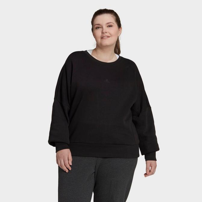 Women\'s adidas ALL SZN Fleece Sweatshirt (Plus Size)| JD Sports