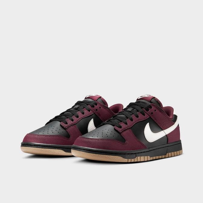 Nike Dunk Low Next Nature Women s Burgundy Crush Phantom Black Khaki Shoes Size 8.5