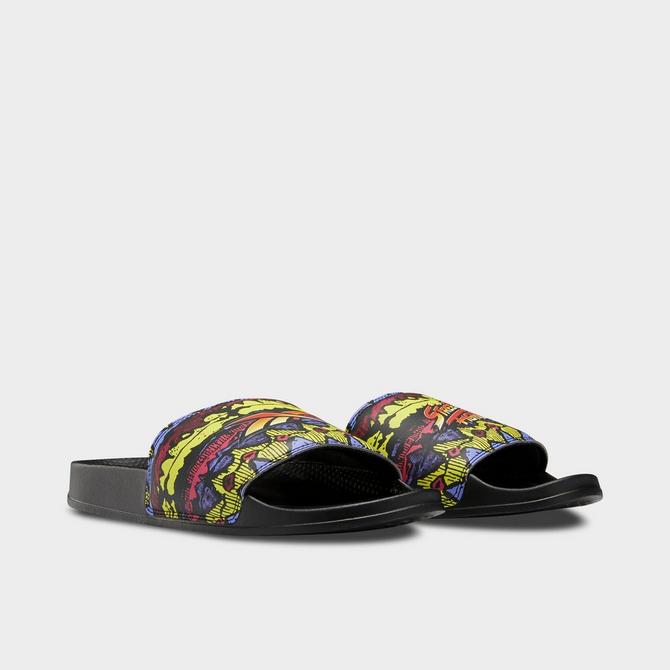 Reebok classic best sale slides black