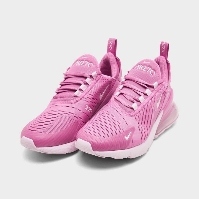 Nike Kids Grade School Air Max 270 Shoes Size 7 Flamingo Pink