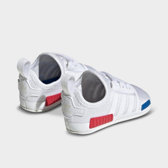 Nmd on sale kids white