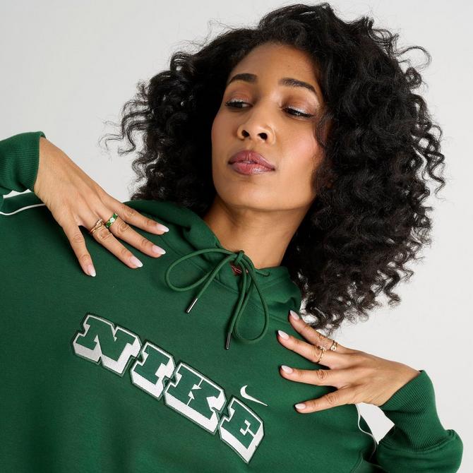 Nike heritage sweatshirt green on sale