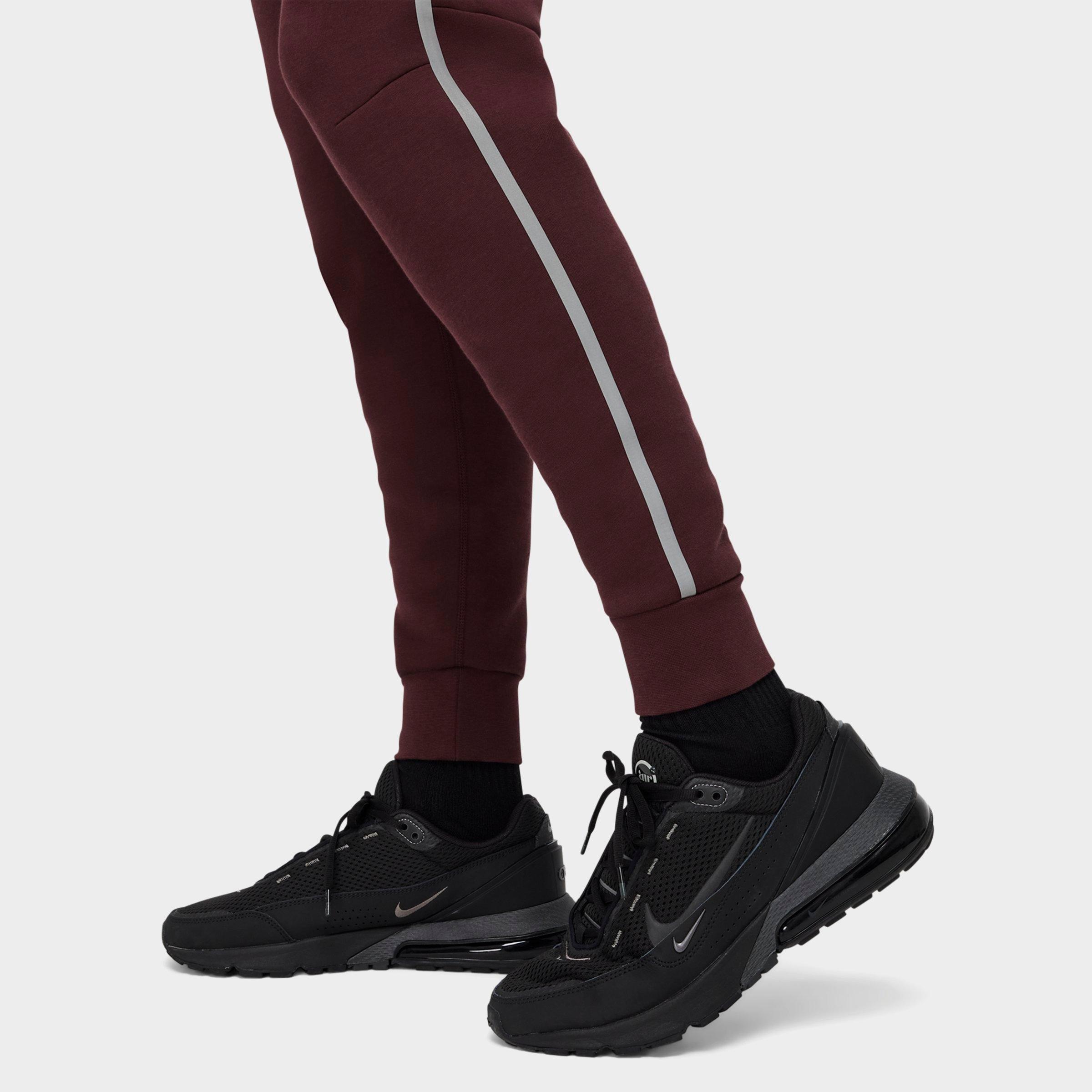Nike sportswear tech fleece burgundy hot sale