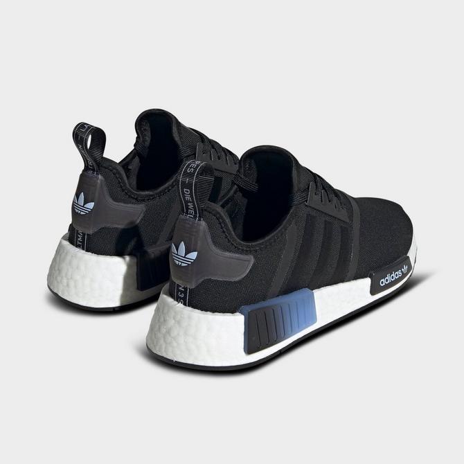 Adidas originals nmd on sale r1 black white