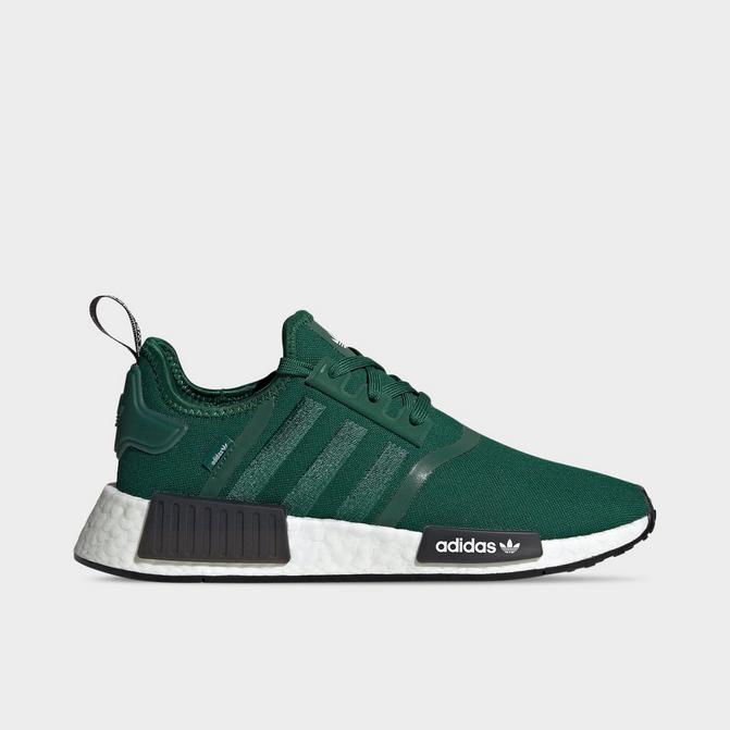 Women's green and 2024 white adidas shoes