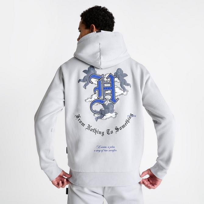 White hoodie hot sale graphic