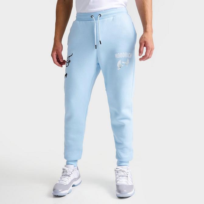 Simple Side Pocket Track Pants Elastic Jogger Light Blue at  Men's  Clothing store