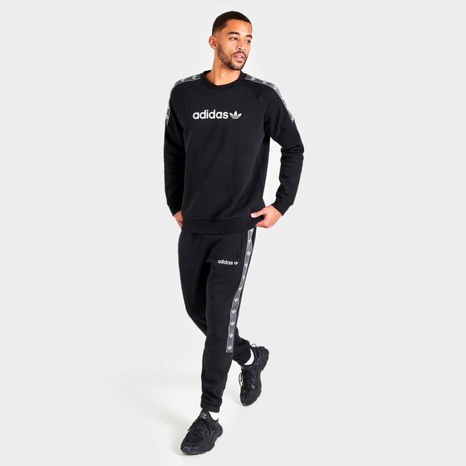 Men's adidas Originals Tape Crewneck Sweatshirt| JD Sports