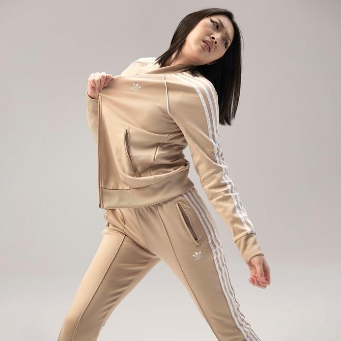 Beige 2024 adidas tracksuit