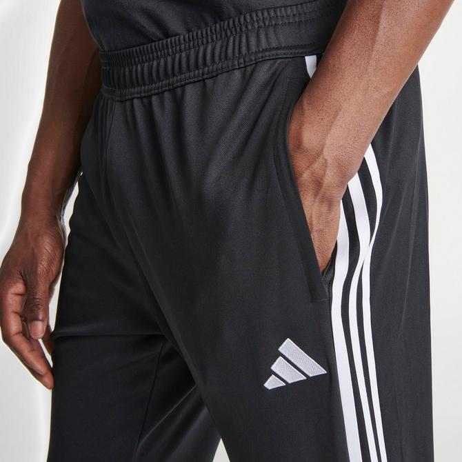 black and silver adidas tracksuit