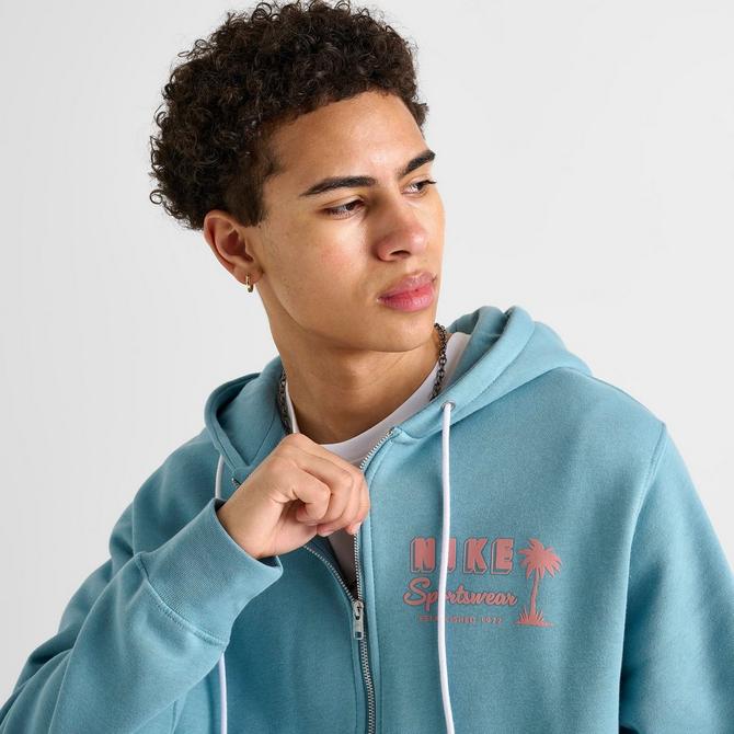 Men's Nike Sportswear Club Tropical Full-Zip Fleece Hoodie
