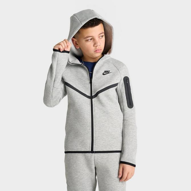 Boys Nike Sportswear Tech Fleece Full Zip Hoodie