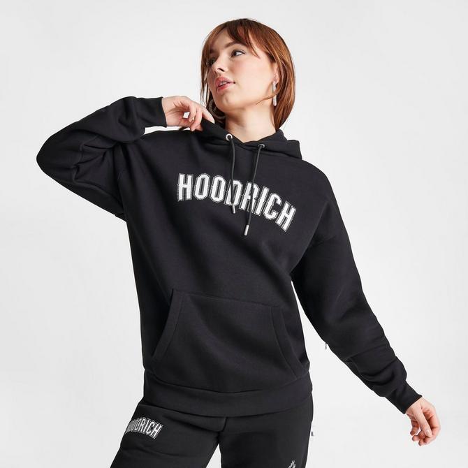 40s & Shorties Rhinestone Logo Black Zip Hoodie