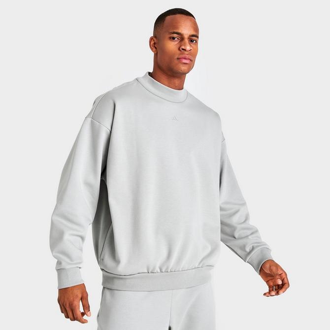 Adidas fleece best sale crew sweatshirt