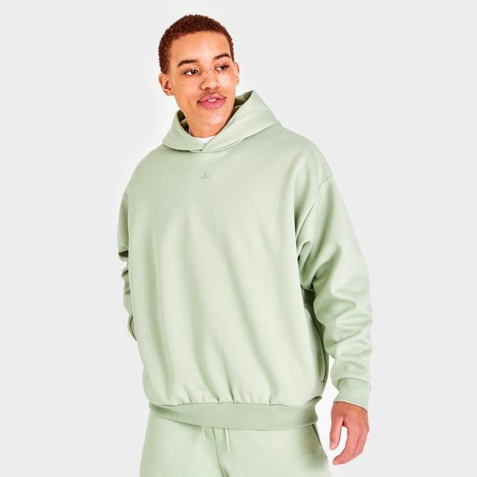 adidas Basketball Hooded Sweatshirt Pulse Olive in Green for Men
