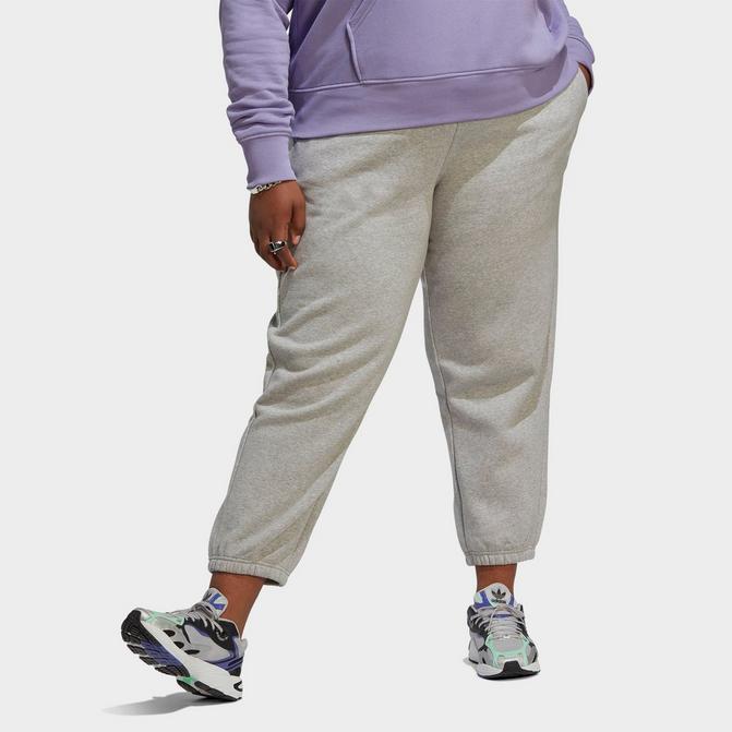 Adidas womens grey online joggers