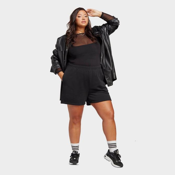 Plus size best sale adidas biker shorts