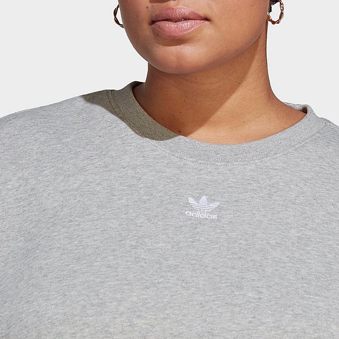 Women\'s adidas Originals adicolor Essentials Crew Long Sleeve Sweatshirt  (Plus Size) | JD Sports