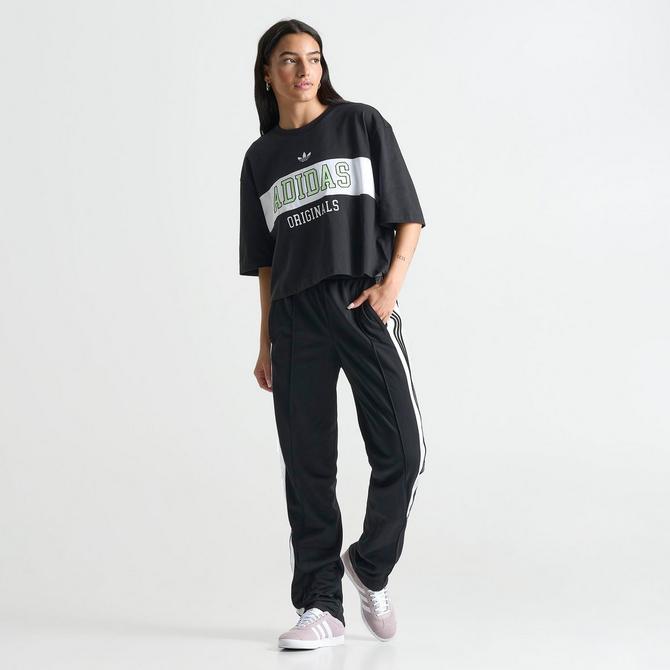 Adidas Originals Women Black Solid Track Pants - Buy Adidas