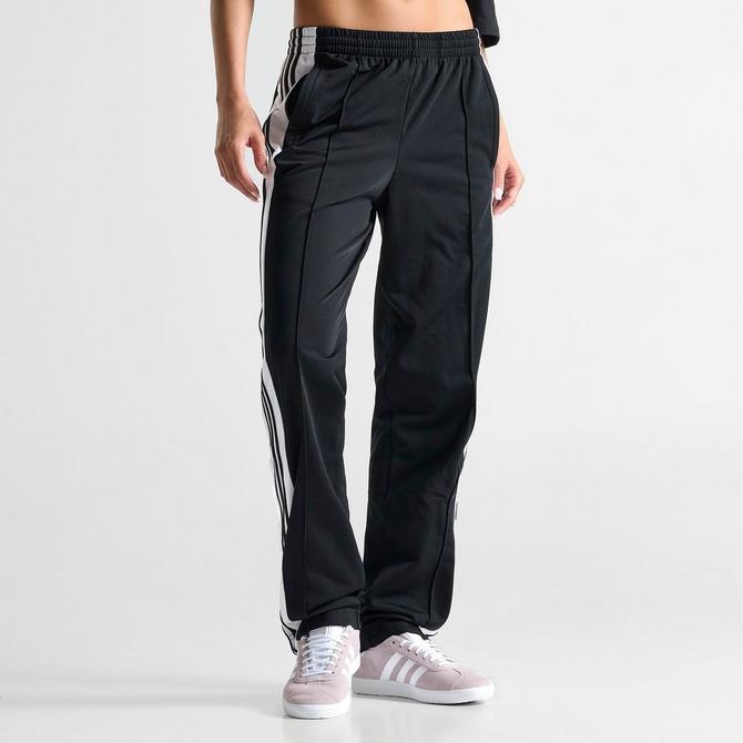 adidas Women's Essentials 3-stripes Leggings, Black/Pulse Magenta, XX-Small  at  Women's Clothing store