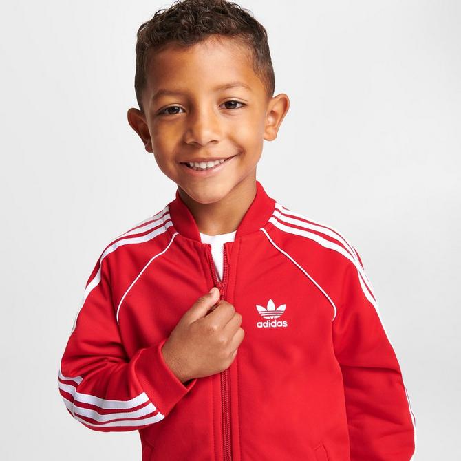 Kids adidas track top sale