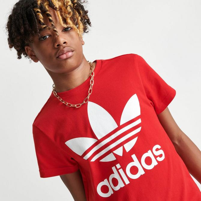 Adidas trefoil store t shirt kids