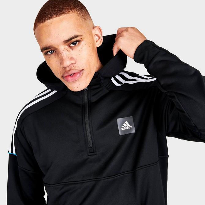 Men's Sportswear Football-Inspired Half-Zip Hooded Track JD Sports
