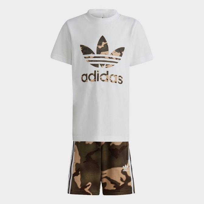 Expansión Reverberación Marcha mala Little Kids' adidas Originals Camo T-Shirt and Shorts Set| JD Sports