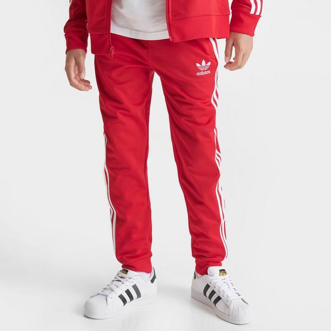 adidas Adicolor Woven Firebird Track Pants - Red | Men's Lifestyle | adidas  US