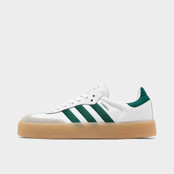 Adidas Women s Sambae White Green 10 White