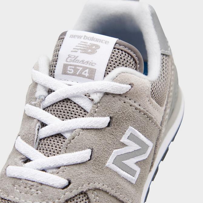 New balance 574 suede trainers in grey best sale