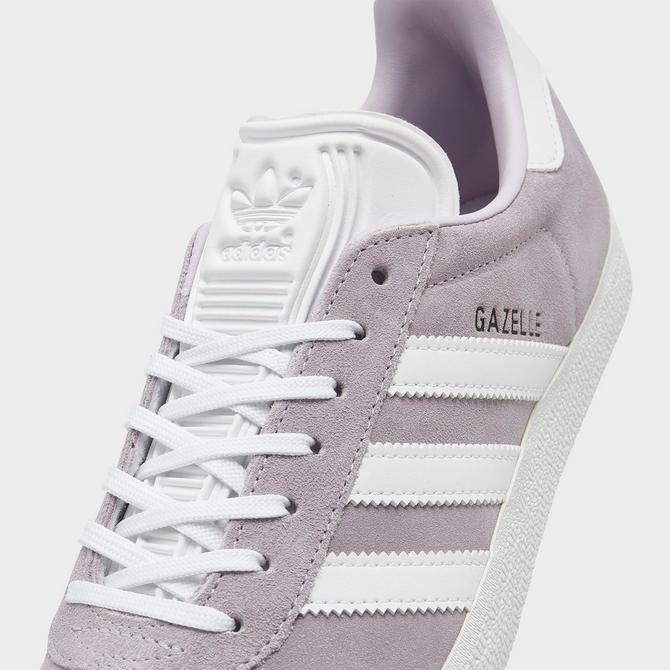 Womens adidas gazelle hotsell athletic shoe - gray